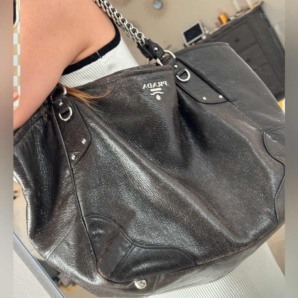 Authentic Prada tote/carryall